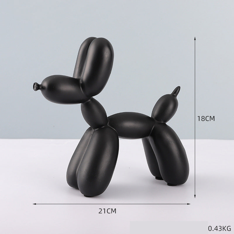 "Unique Nordic style: Creative balloon dog decorations add personality and warmth to your home"
