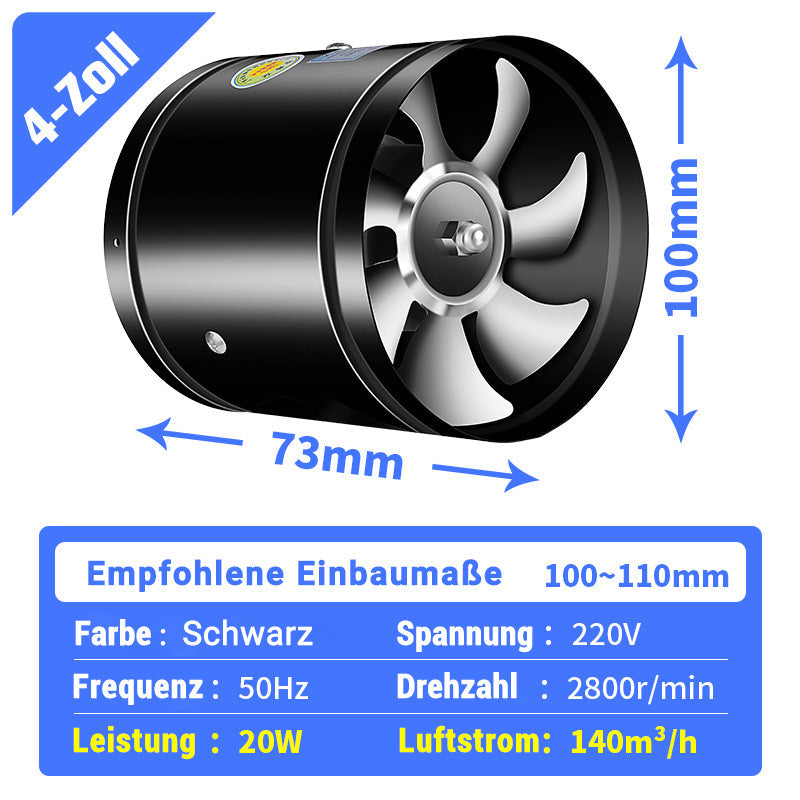 đŸ”¥Suitable for multiple scenarios - high-speed, high-power, super-strong suction and silent exhaust fan