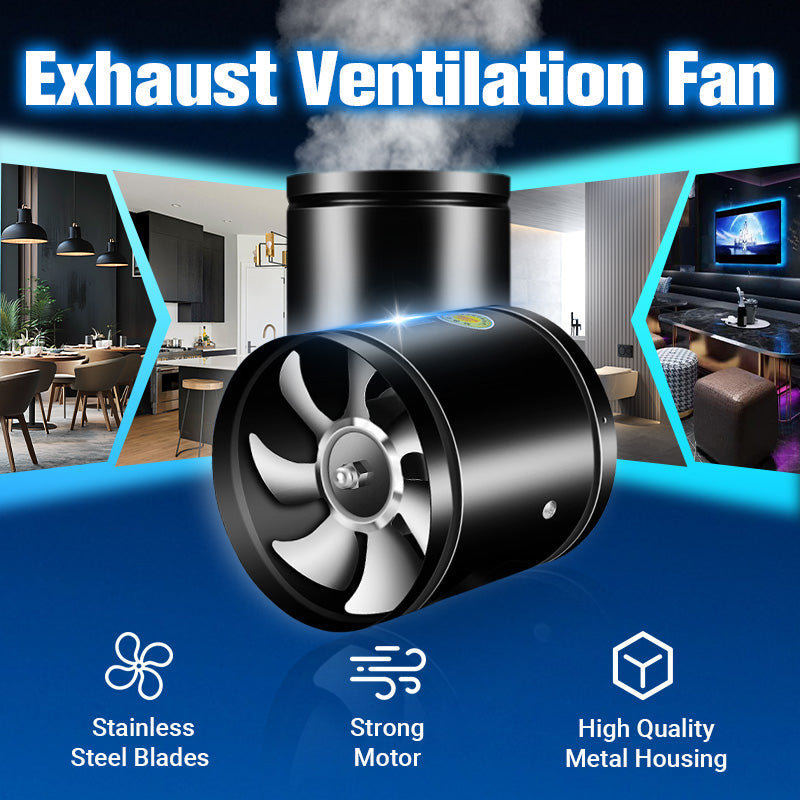 đŸ”¥Suitable for multiple scenarios - high-speed, high-power, super-strong suction and silent exhaust fan