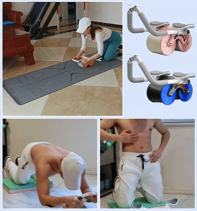 đŸ”¥Automatic Rebound Abdominal Wheel