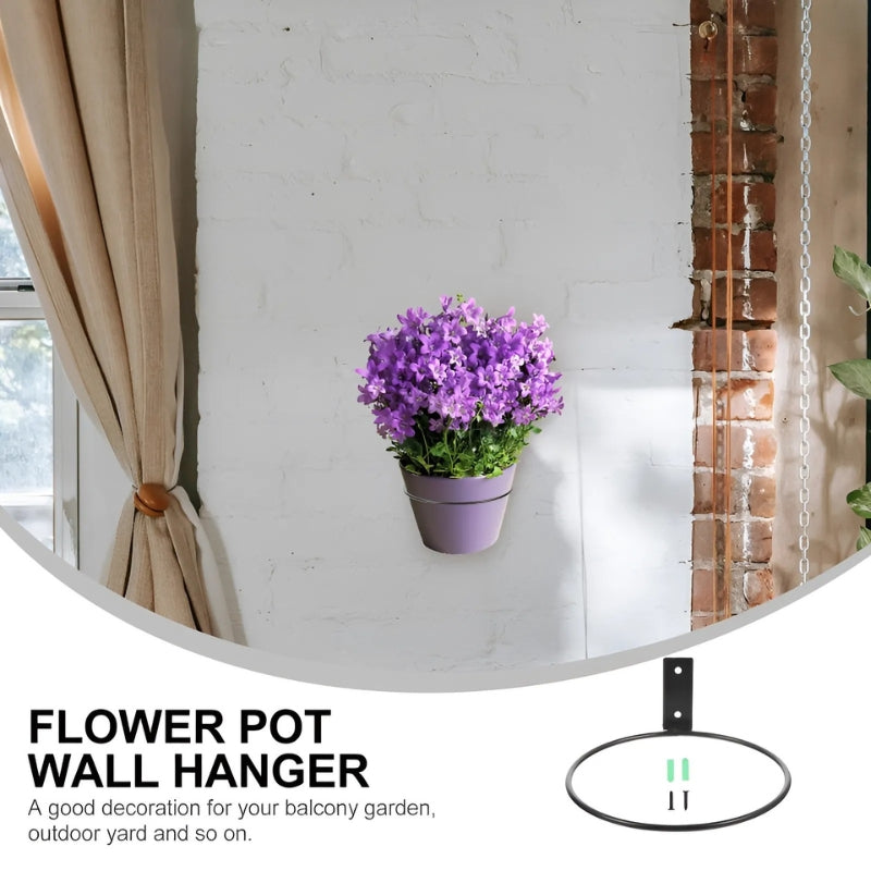 (1+1 Free) Wall hanging vase holder - From bare walls to blooming beauties!