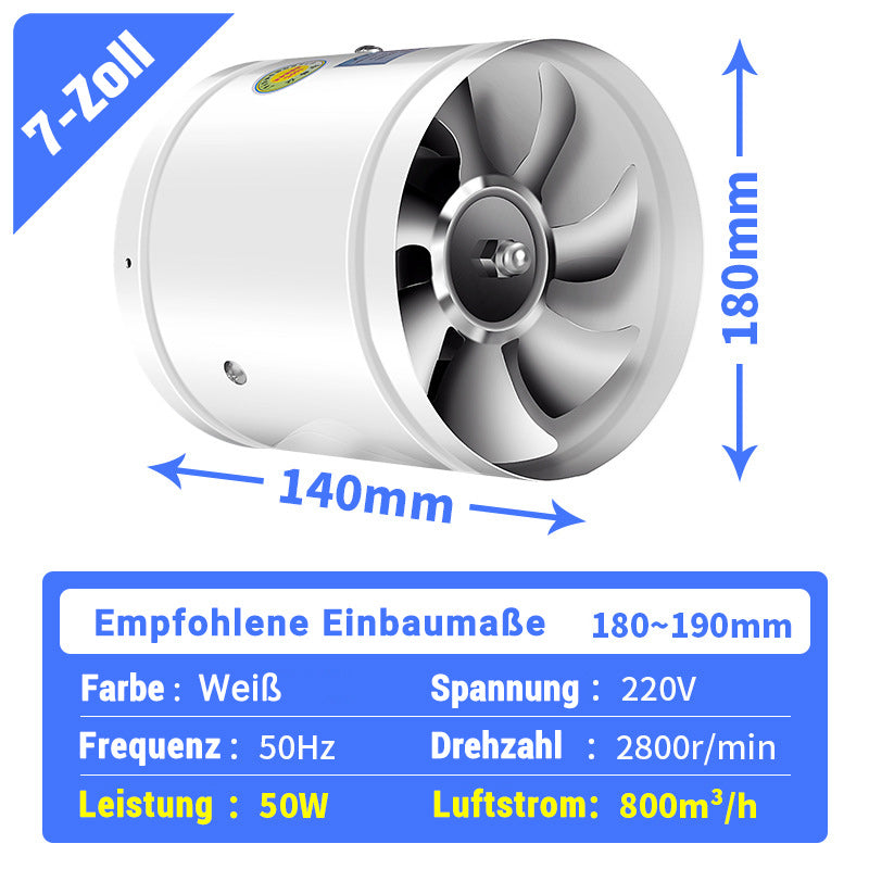 đŸ”¥Suitable for multiple scenarios - high-speed, high-power, super-strong suction and silent exhaust fan
