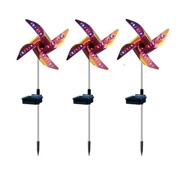 🔥Michigan Solar Windmill Lights