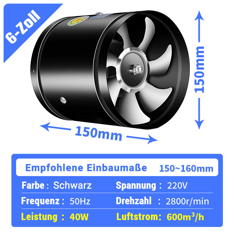đŸ”¥Suitable for multiple scenarios - high-speed, high-power, super-strong suction and silent exhaust fan