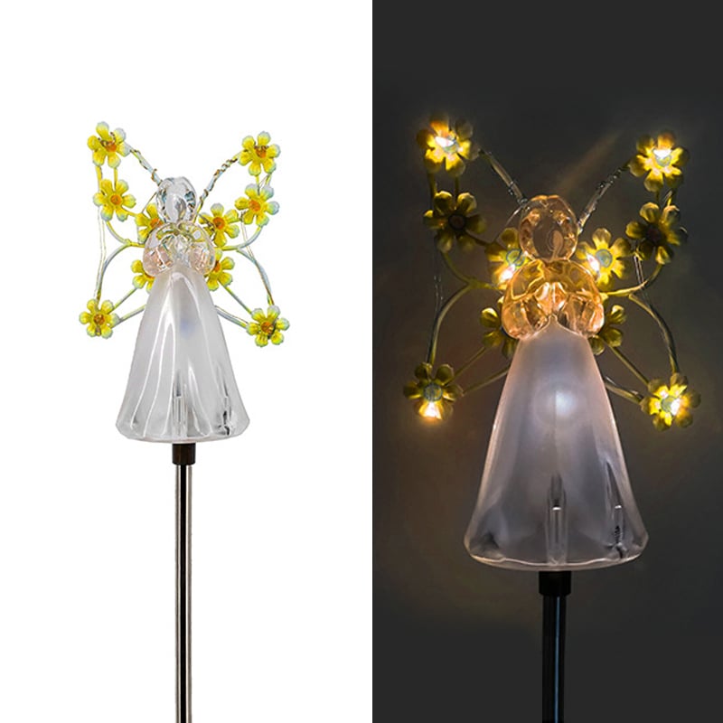 👼Waterproof Solar Angel lights