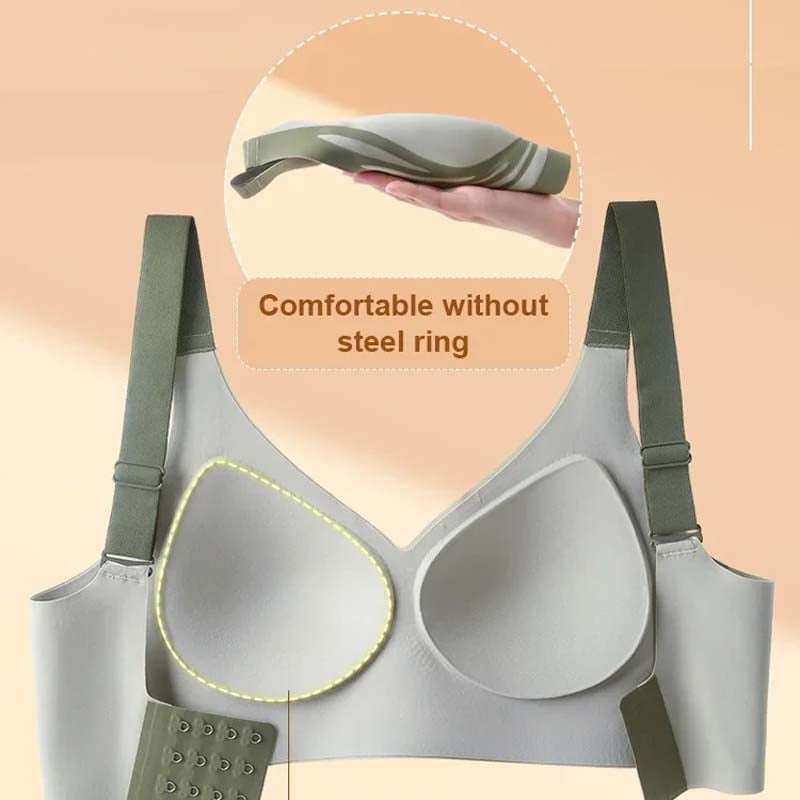 Buy 1 Get 3 Packs🎁Super gather bra | Wireless Push-up Bra👍No more sagging breasts