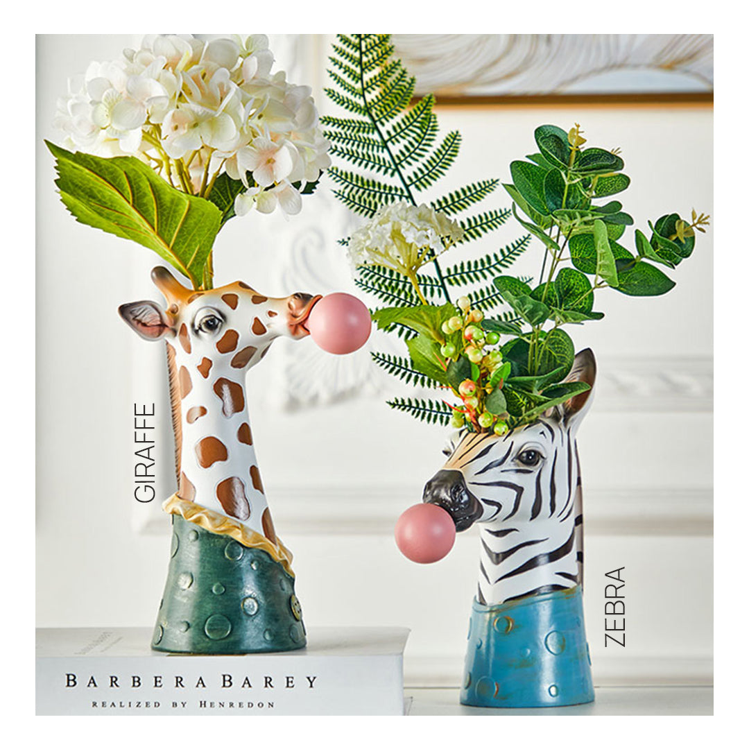Cute Animals Flower Vase
