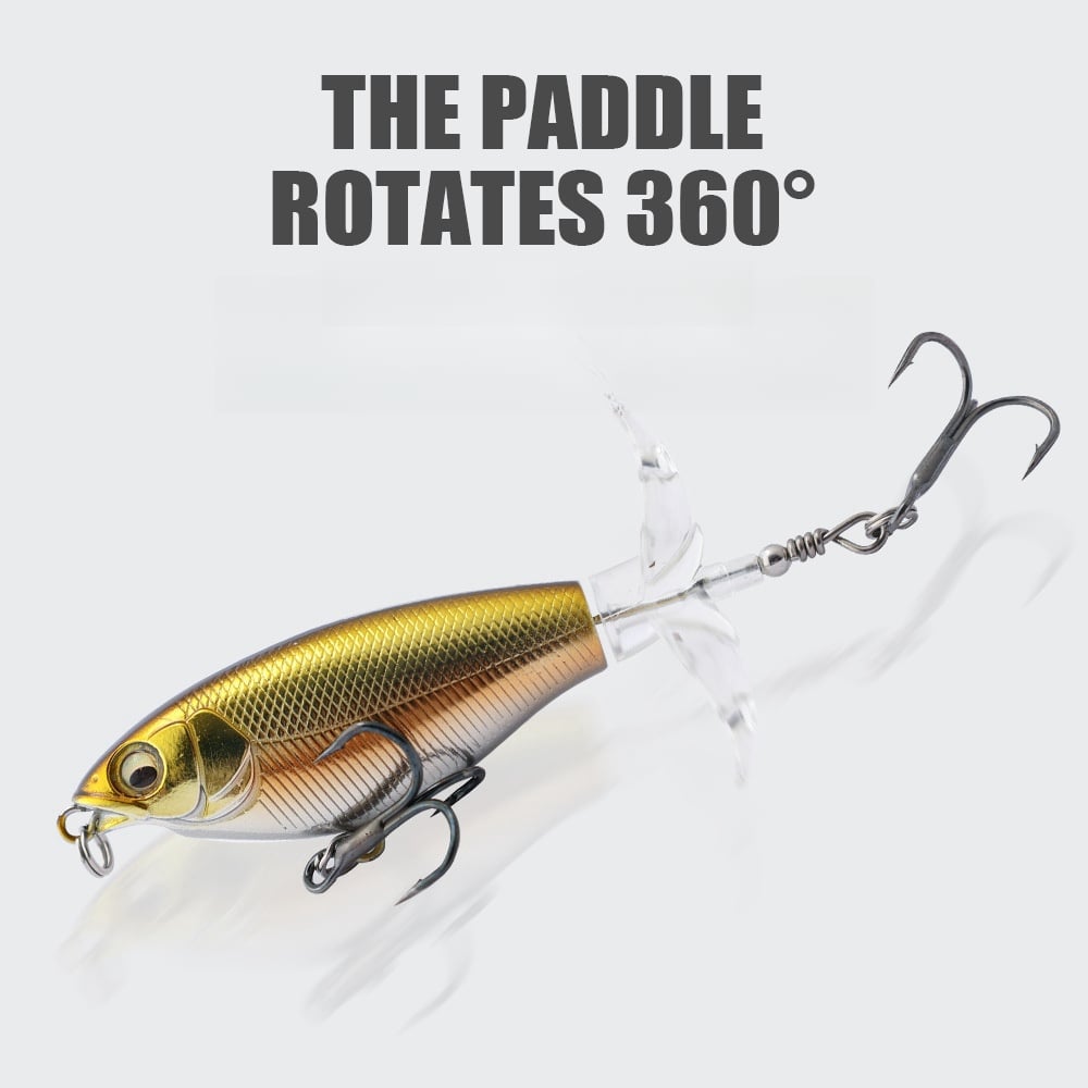6.5g/12g propeller surface lure bionic fish hook