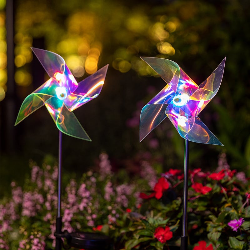 🔥Michigan Solar Windmill Lights