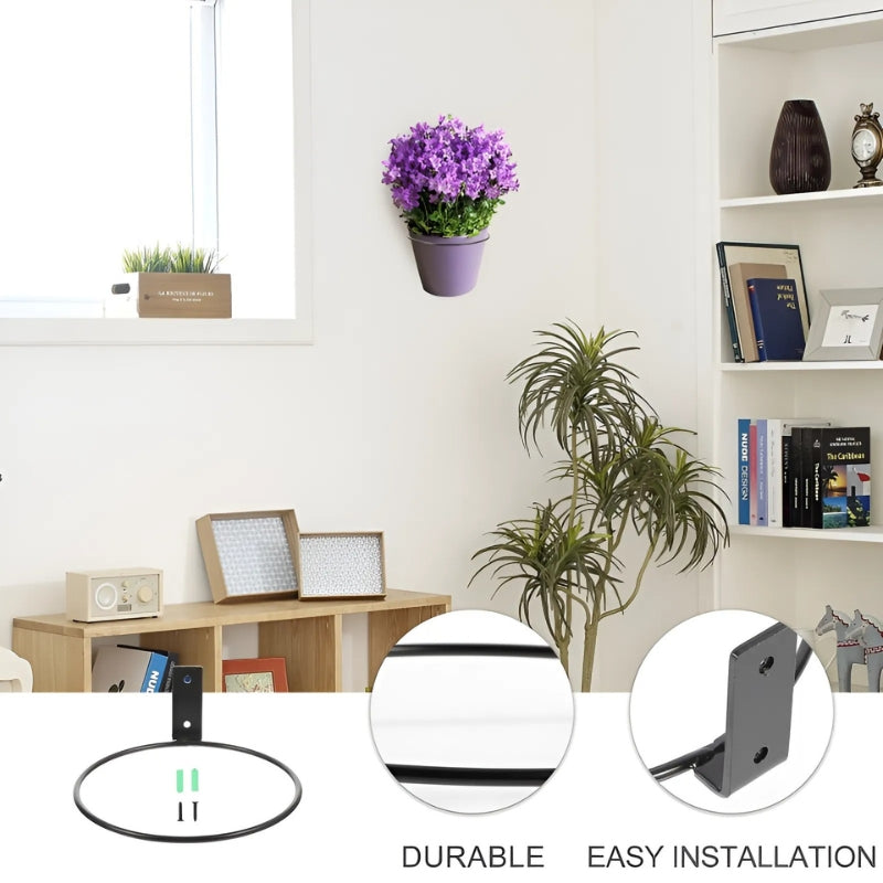 (1+1 Free) Wall hanging vase holder - From bare walls to blooming beauties!