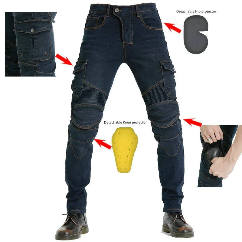 2022 Aramid Motorcycle Riding Jeans Motorbike Racing Pants