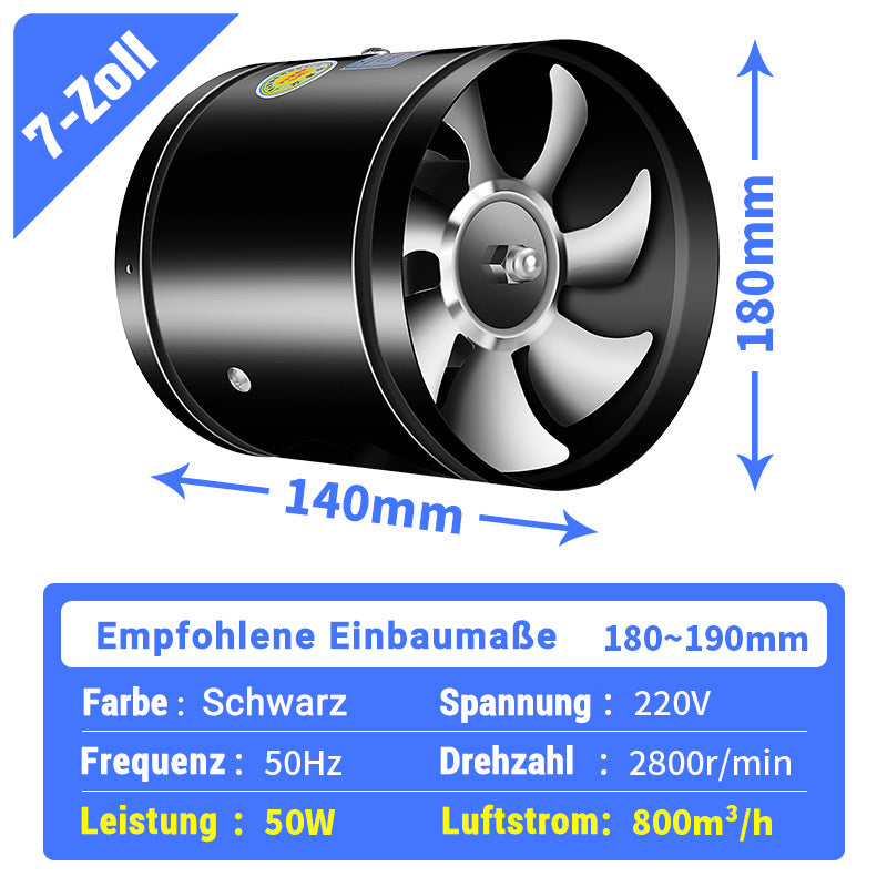 đŸ”¥Suitable for multiple scenarios - high-speed, high-power, super-strong suction and silent exhaust fan