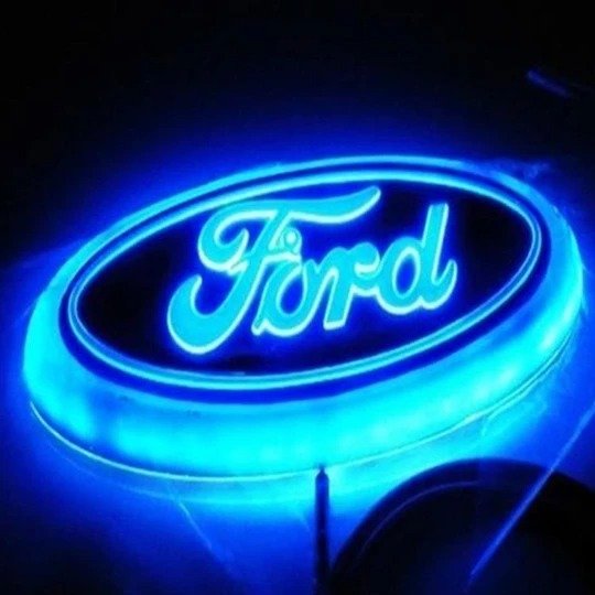 4D Car Logo Badge LED Light