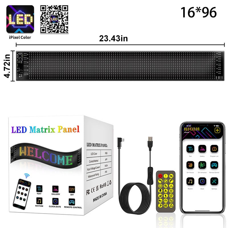 Halloween Spooktacular Deal Alert! 🎃 Devil Eyes LED Sign: App - Controlled, Animated for Car/Truck Windshields