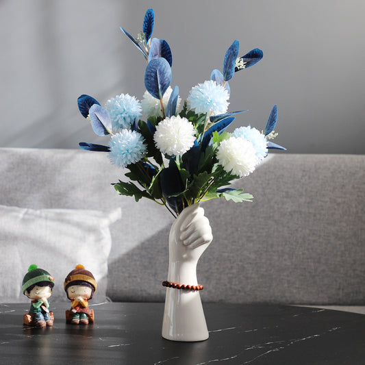 Modern minimalist Nordic body art ceramic vase