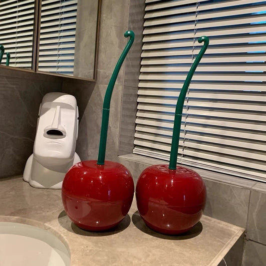 Nordic Cherry Toilet Brush and Holder