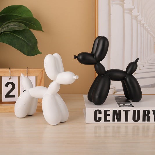 "Unique Nordic style: Creative balloon dog decorations add personality and warmth to your home"