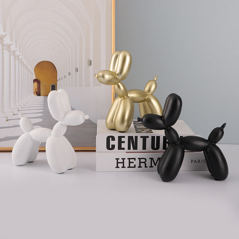 "Unique Nordic style: Creative balloon dog decorations add personality and warmth to your home"