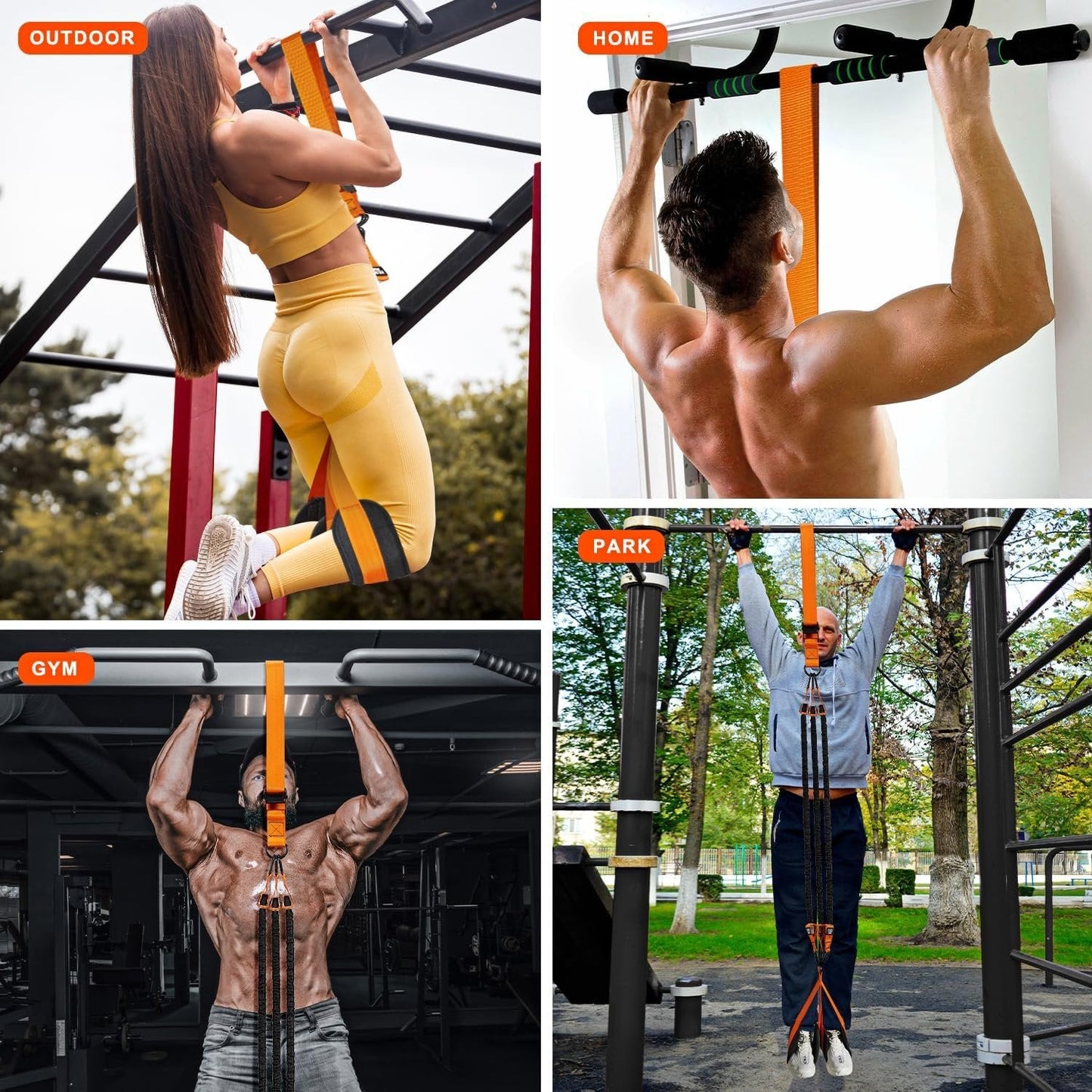 Pull-Up Bands in Resistance Bands