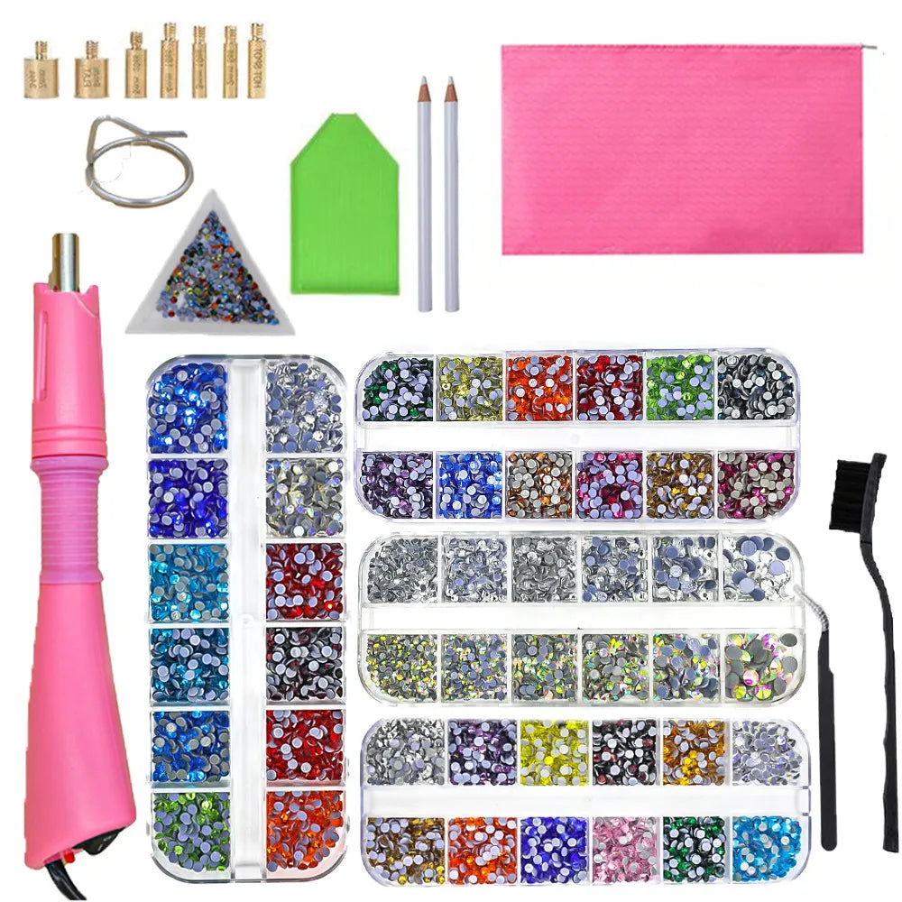 💎Popular New Arrivals✨ - DIY Hot-Fix Rhinestone Setting Tool Kit