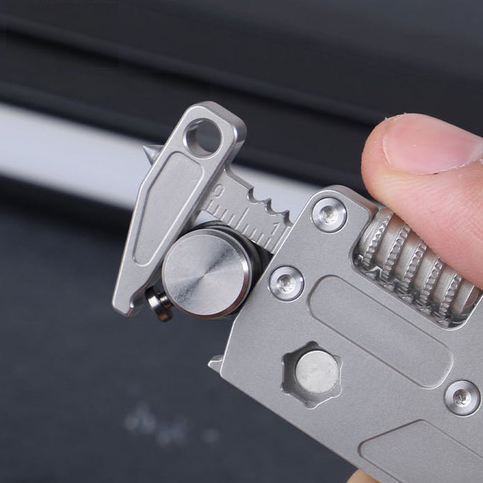 🛠️ Grade-5 Titanium 10-in-1 EDC Multi-Tool