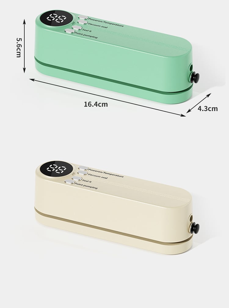 🥗 Keep Your Food Fresh ✨Mini Wireless Vacuum Sealer