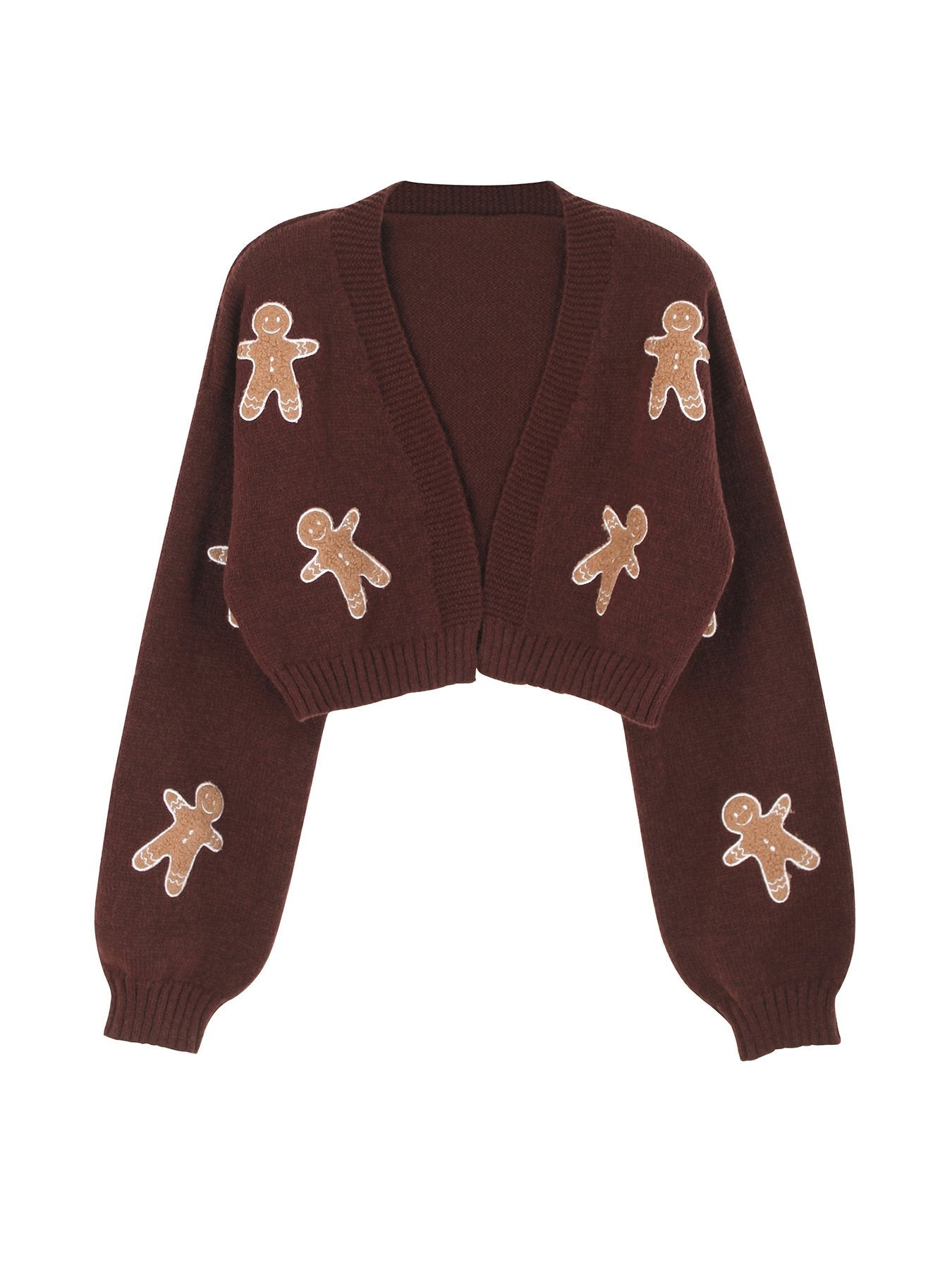 Women's Cartoon Print Drop Shoulder Cardigan