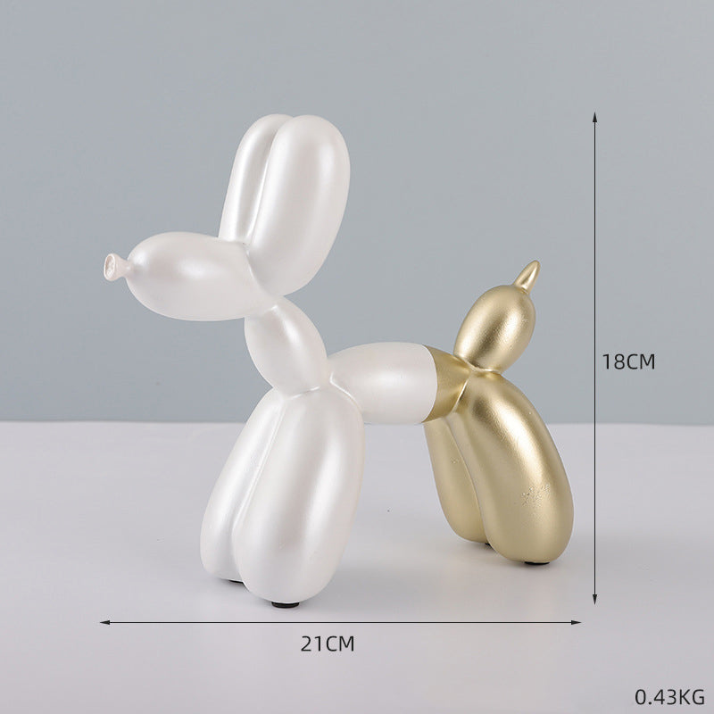 "Unique Nordic style: Creative balloon dog decorations add personality and warmth to your home"