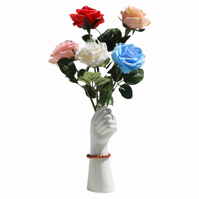 Modern minimalist Nordic body art ceramic vase