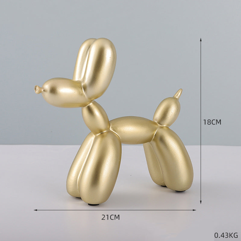 "Unique Nordic style: Creative balloon dog decorations add personality and warmth to your home"