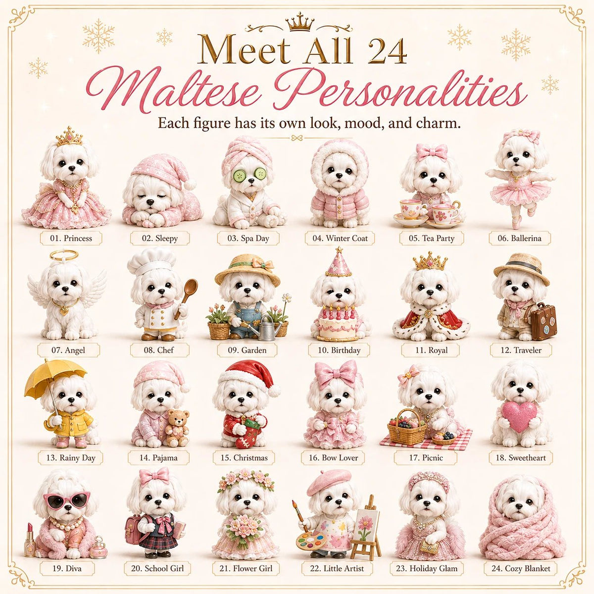 24 Days of Maltese Style™ Advent Calendar