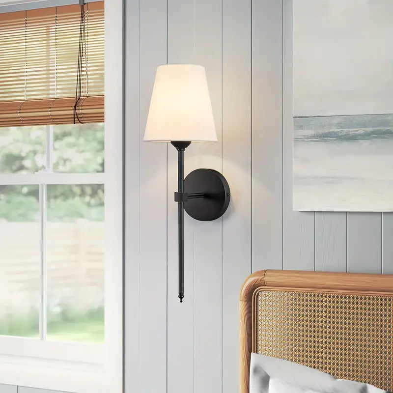 No drilling required - Retro atmosphere wall lamp - Effortless all-day shine that transforms your home into a cozy oasis