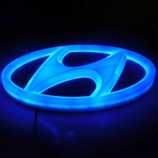 4D Car Logo Badge LED Light