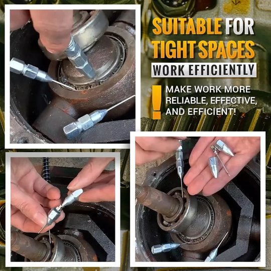 Needle Nose Grease Tool Dispenser Nozzle Adaptor
