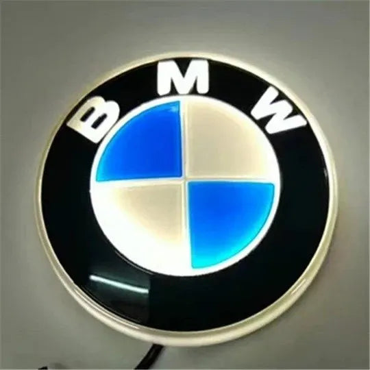 4D Car Logo Badge LED Light