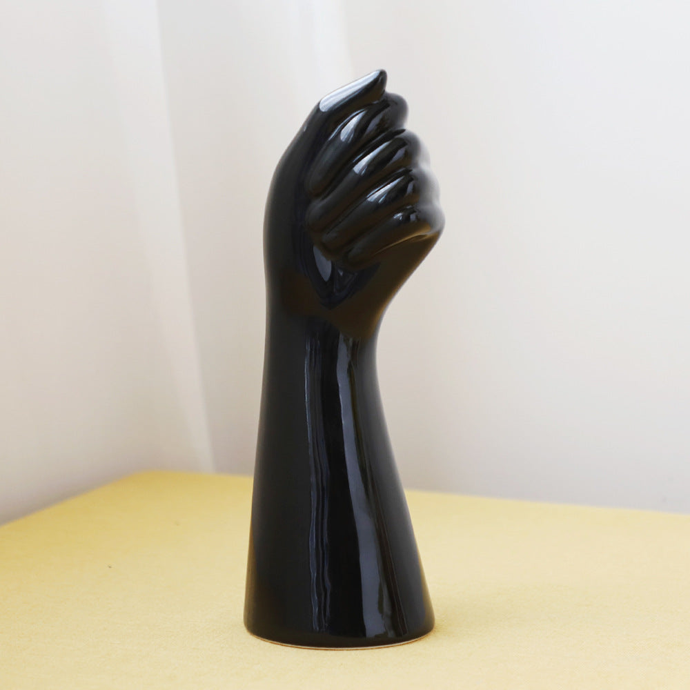 Modern minimalist Nordic body art ceramic vase