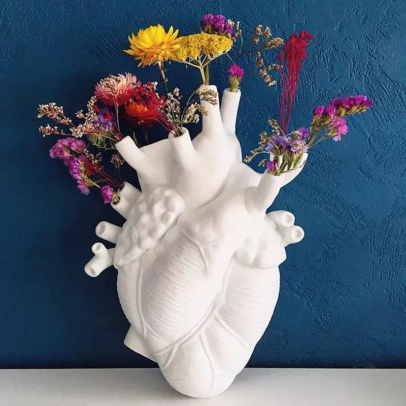 Heart Flower Vase