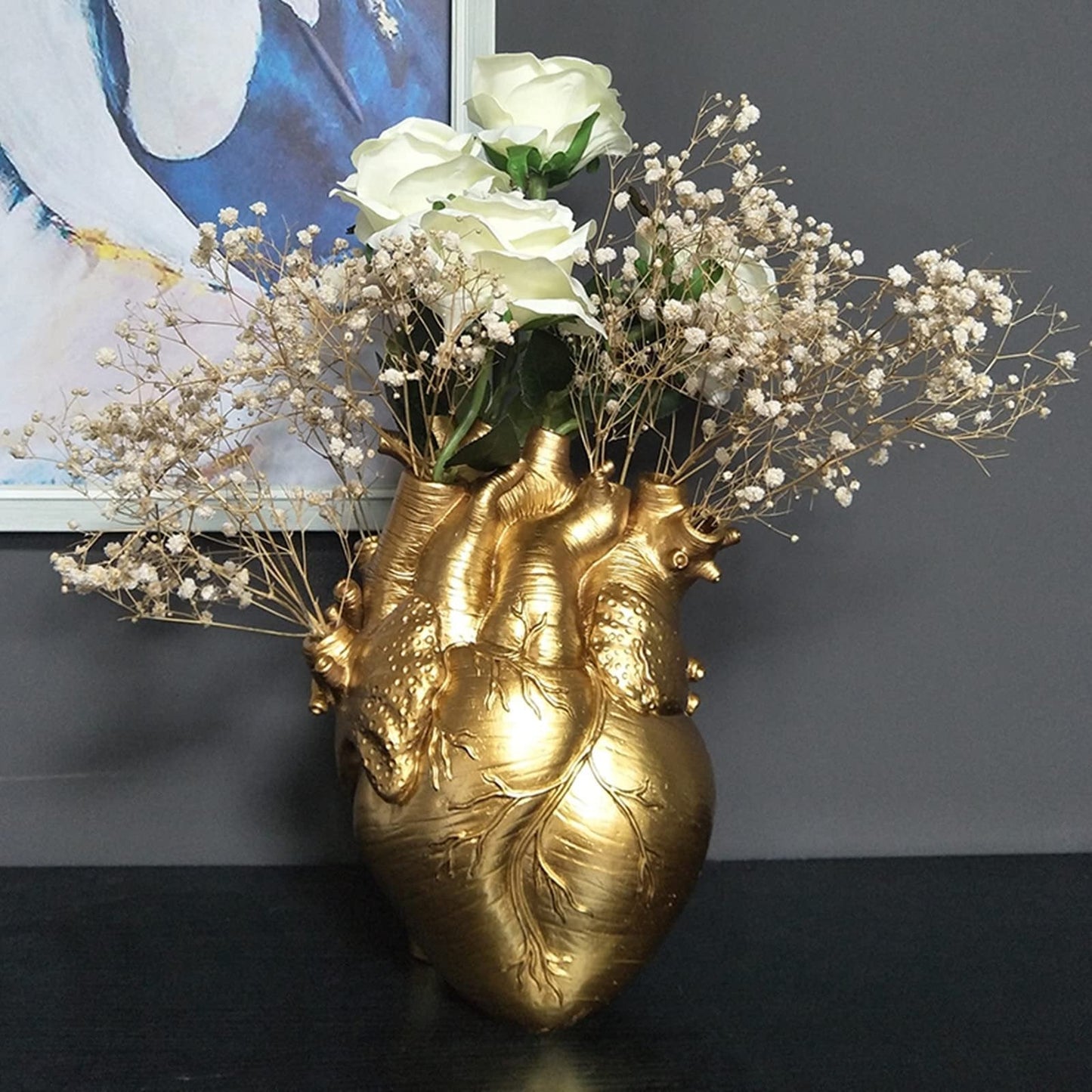 White Heart Irregular Creative Art Vase(BUY 4 Pcs Free Shipping)