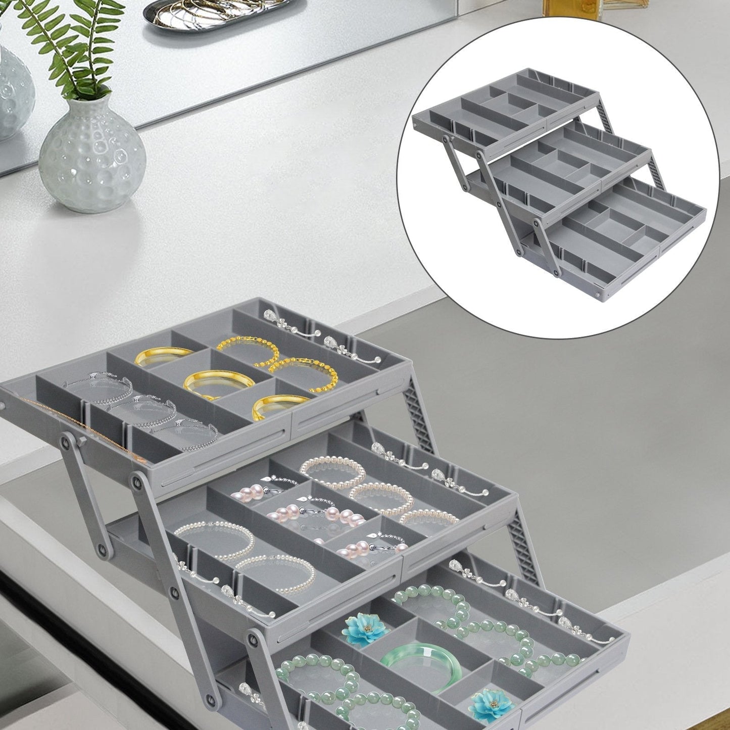 smart drawer organizer multi level