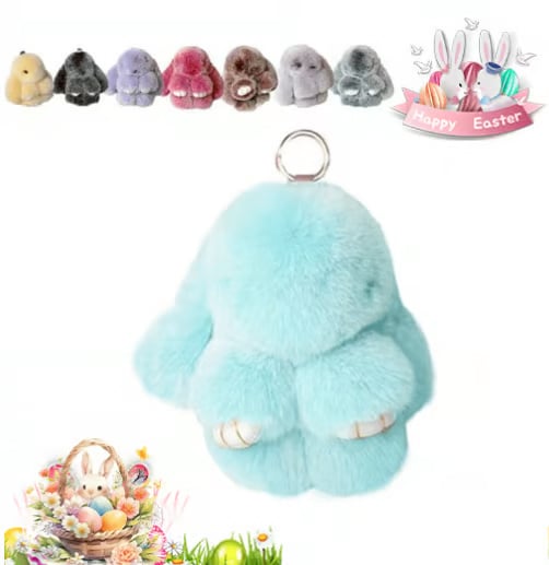 Easter Sale 🐰 Handmade Soft Bunny Pendant