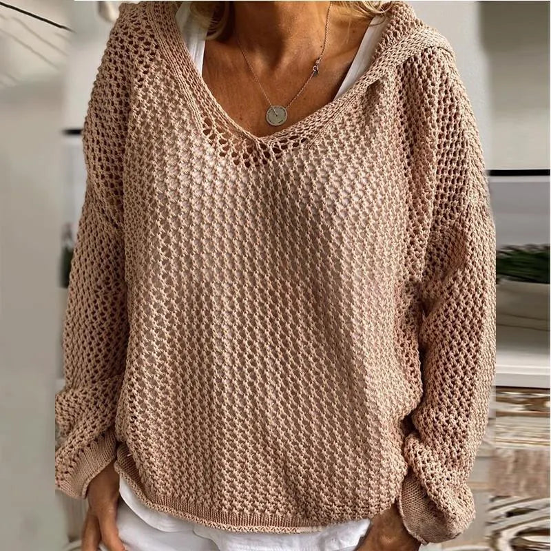 Women's Casual Soft Knitted Pullover