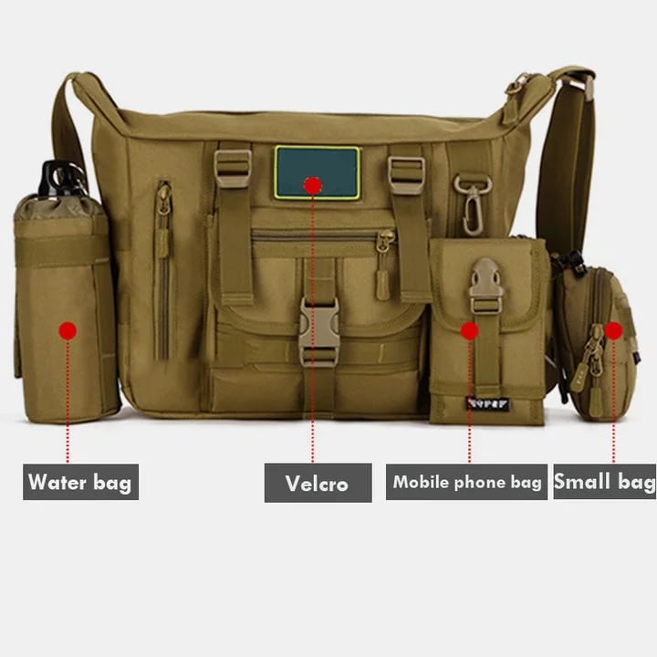 Multi-Pocket Satchel