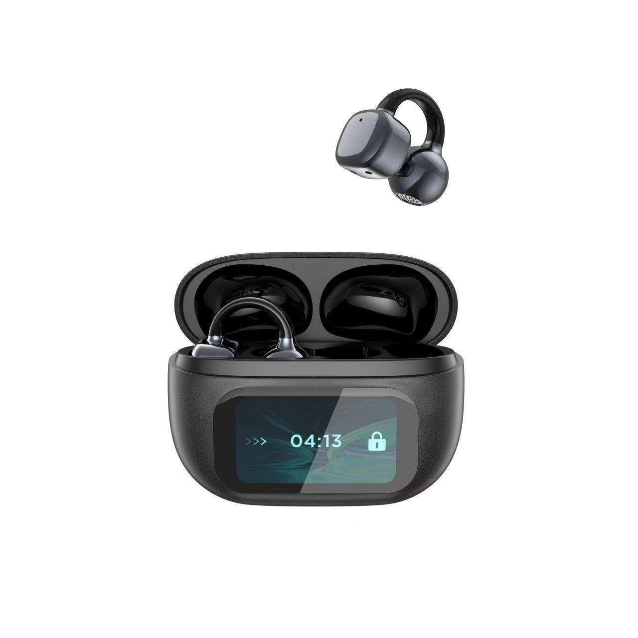2025 New Arrival -  Ear Clip Bluetooth Headphones  with Touch Screen
