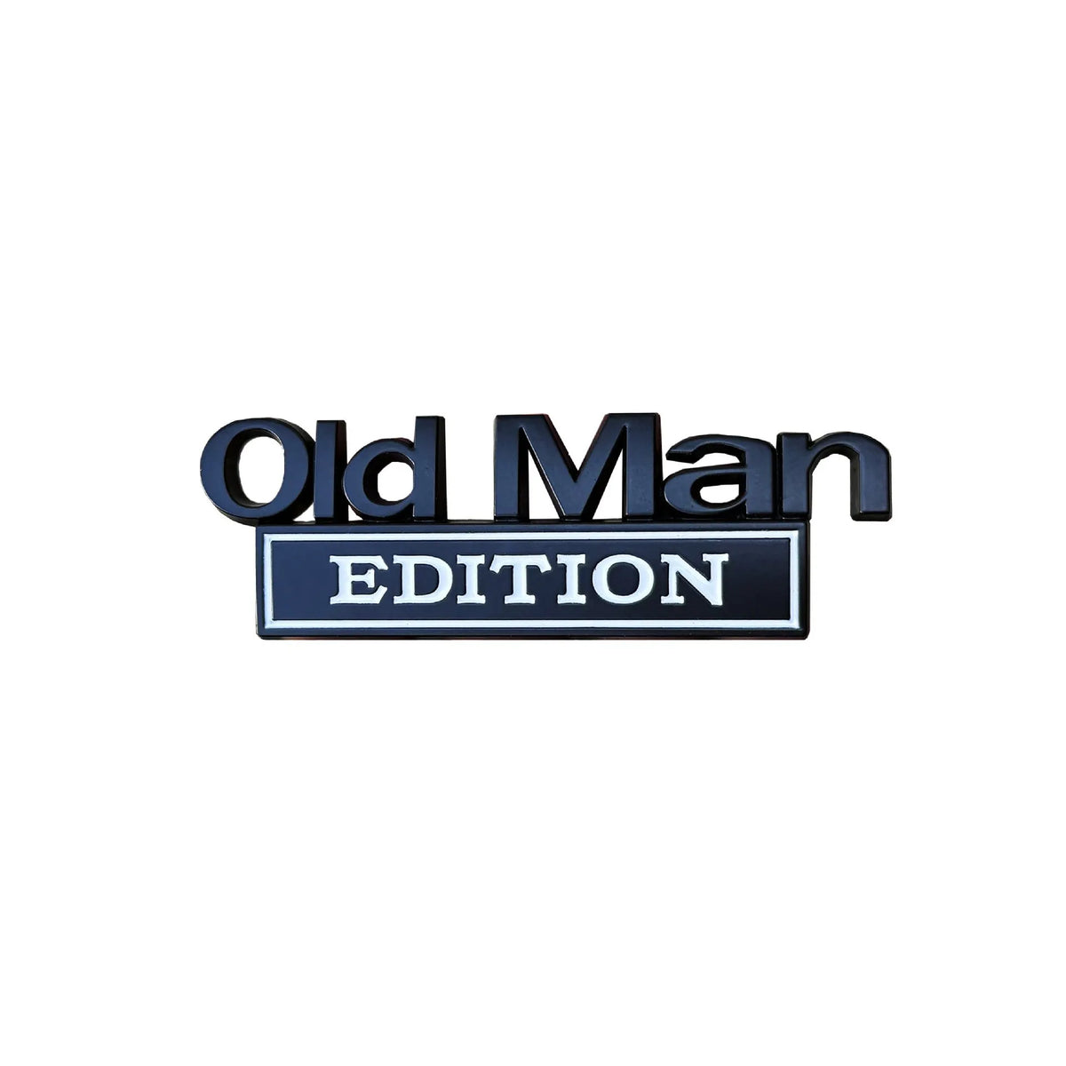 Old Man Edition Car Emblem