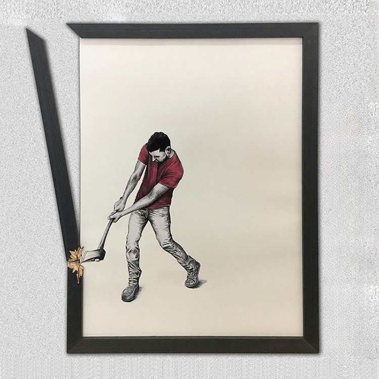 Wall-Mounted Decorative Art - The Art of Destruction