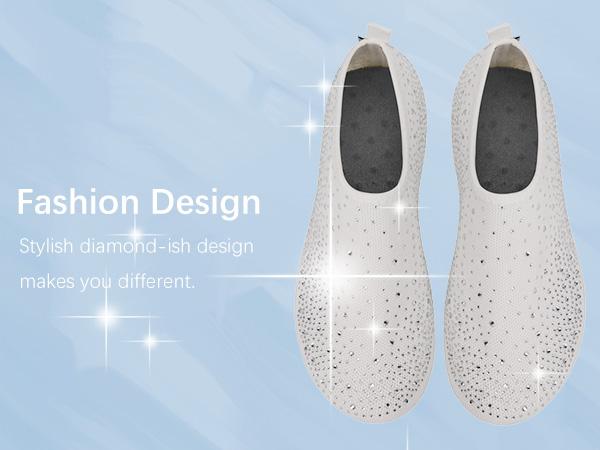 ❄️Summer Sale: $19.99❄️ - Women's Rhinestone Barefoot Adventure Shoes