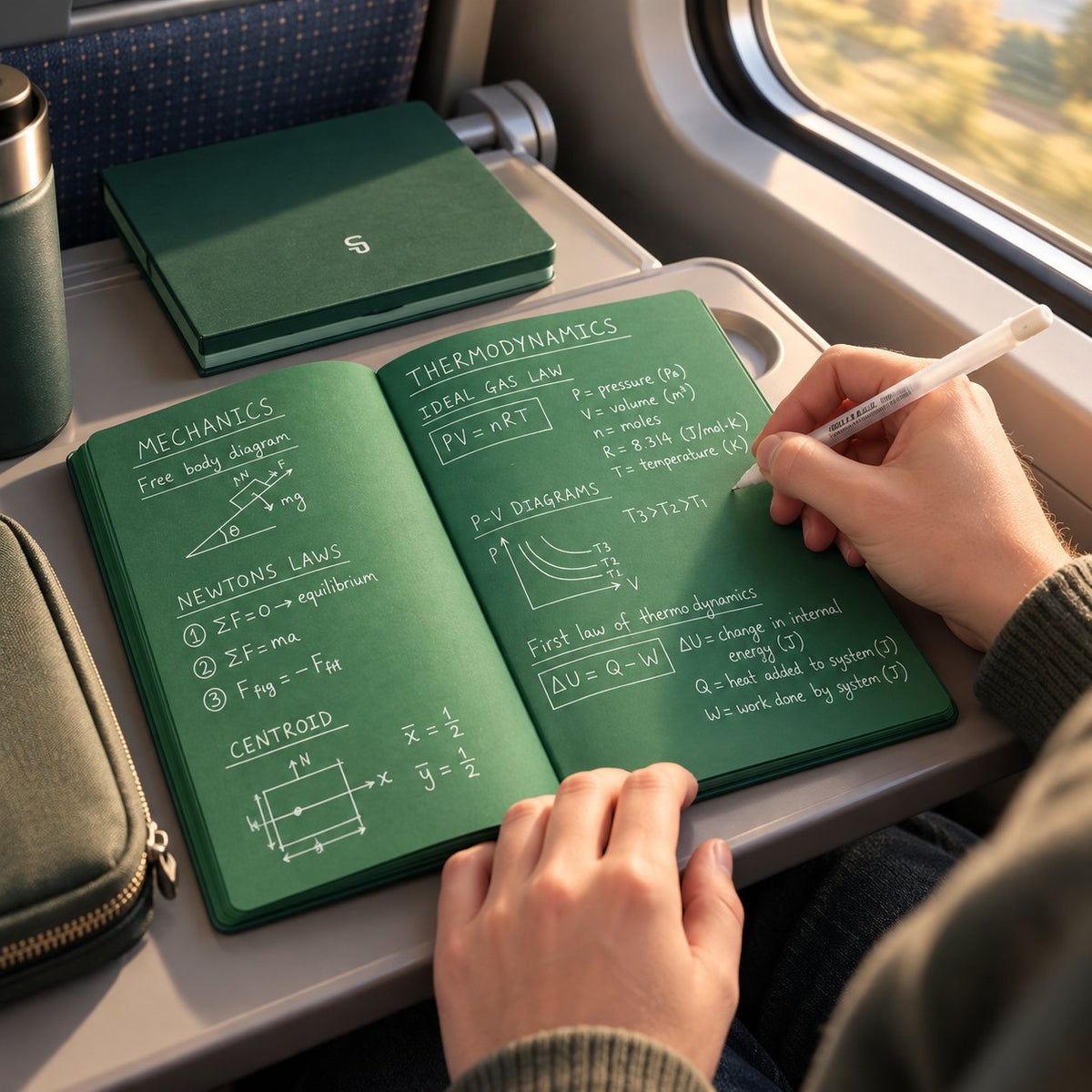 💚 The All-Green Notebook – 198 Blank Pages
