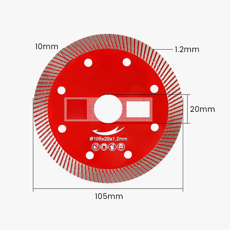 Ultrafine corrugated tile cutting discs master(50%OFF)