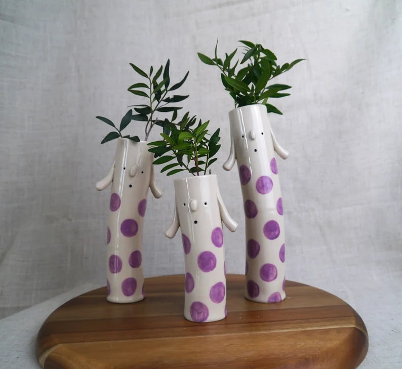 💐 Handmade Family Vase Set