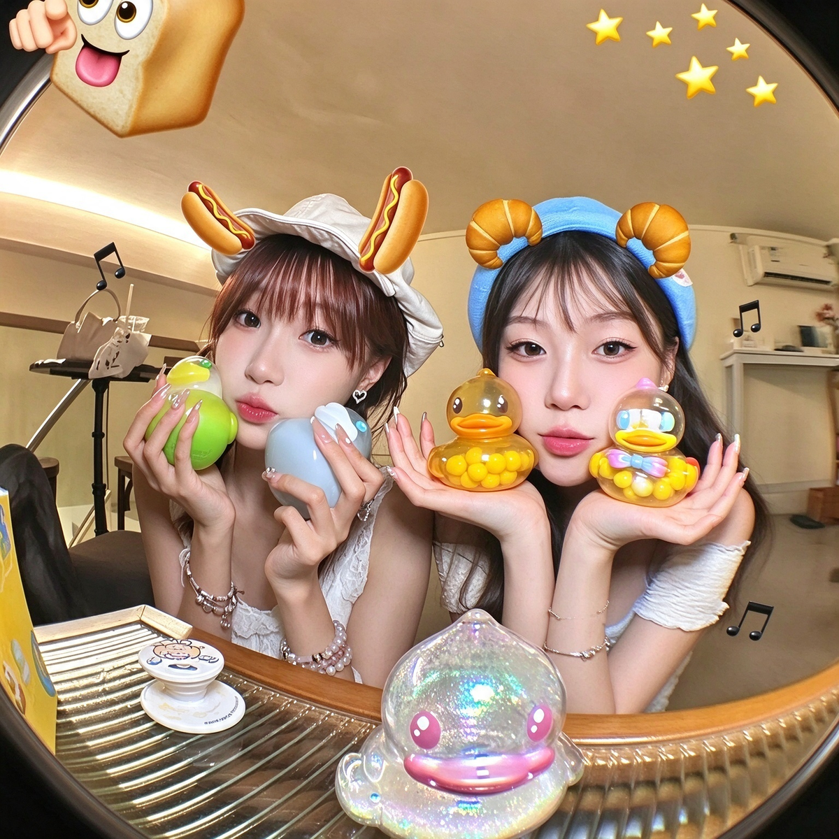 Selfie Convex Mirror, Handheld High-Definition Wide-Angle Selfie Mirror 📸